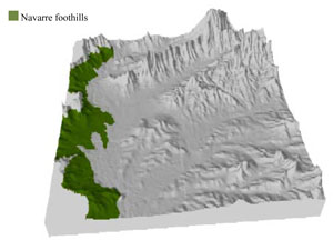 WLRA Landform Navarre foothills