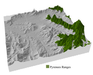 WLRA Landform Pyrenees mountains
