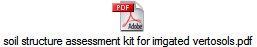 soil structure assessment kit for irrigated vertosols.pdf