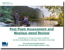Image: Noxious Weeds and Pest Plant Assessment