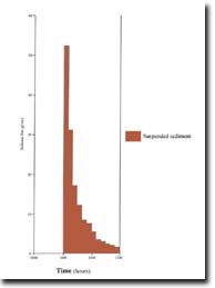 Image:  Suspended sediment flux - tunnelflow