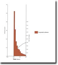 Image:  Suspended sediment flux - tunnelflow
