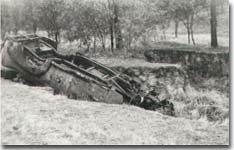 PHOTO: Car dumped at McHugh's Gully
