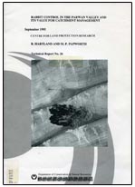 Rabbit control in the Parwan Valley and its value for catchment management