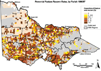 thumb nail map for perennial pasture