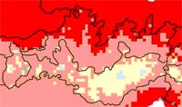 Central Victoria temperature - 1996-2005