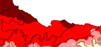 Northern plains - temperature - 2050