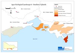Southern Uplands Map