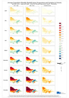 Average Annual Temperature - Victoria cumulative rainfall