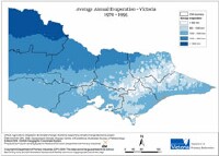 Evaporation 1970 - 1995