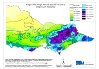 Rainfall 2050 A1FI Prediction