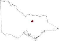 Thumbnail image showing the location of the Warrenbayne boho Salinity Province in Victoria