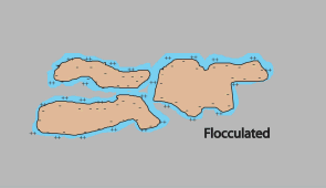 An animation of flocculated soil particles