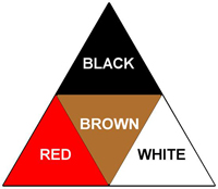 Colour triangle