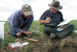 Soil Health - Grant Boyle and farmer