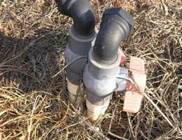 Figure 11. Flushing valves