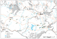 Image:  Map - Southern Farming Systems - Soil Pits